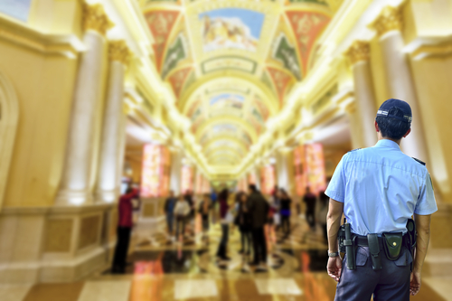 Security,Guard,In,Casino