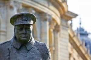 winston churchill gambling image
