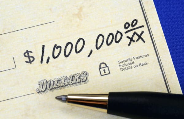 CA$1 million jackpot image