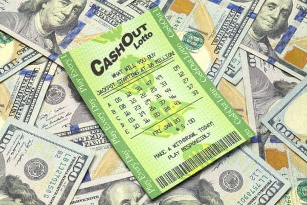 winning lottery image