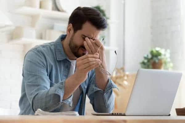 eye fatigue image