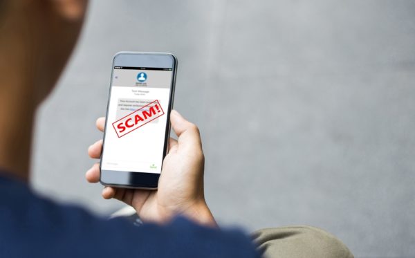 text message scam image