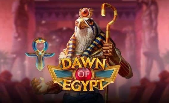 Dawn of Egypt Online Slot Game Logo Image Symbol