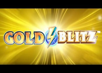 Gold Blitz Online Slot Game Logo Image