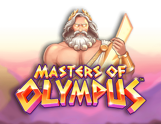 Masters of Olympus Online Slot Game Logo Image