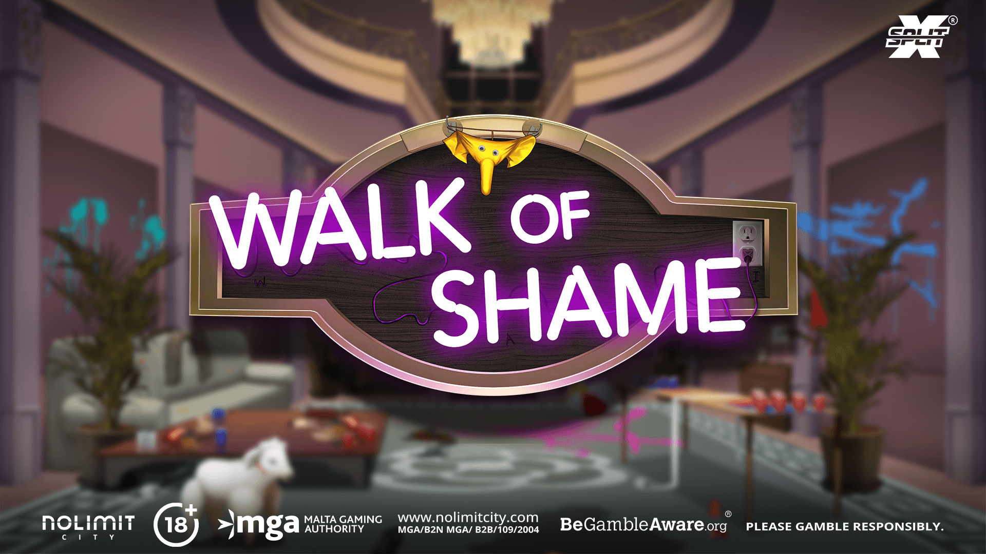 Walk Of Shame Online Slot Game Logo Image