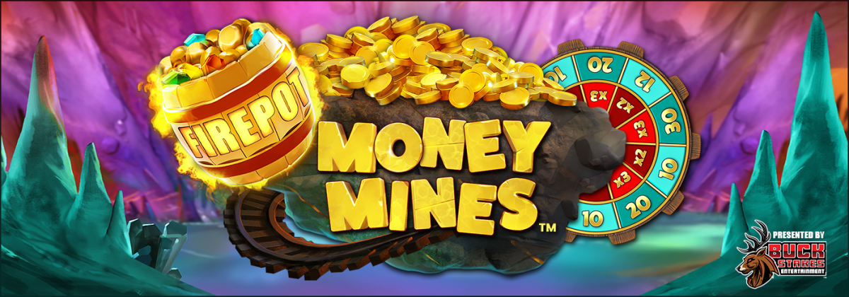 Money Mines Online Slot Game Logo Image