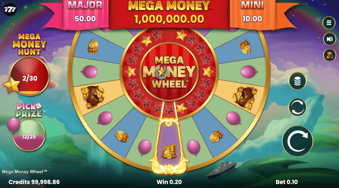 Mega Money Wheel online slot