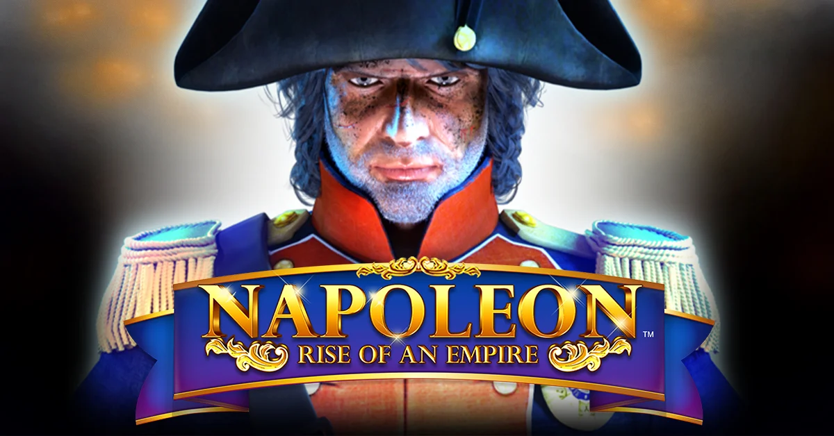 Napoleon Rise of an Empire Online Slot Game Logo Image