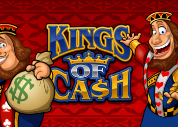 Kings Of Cash Online Slot Game Logo Image