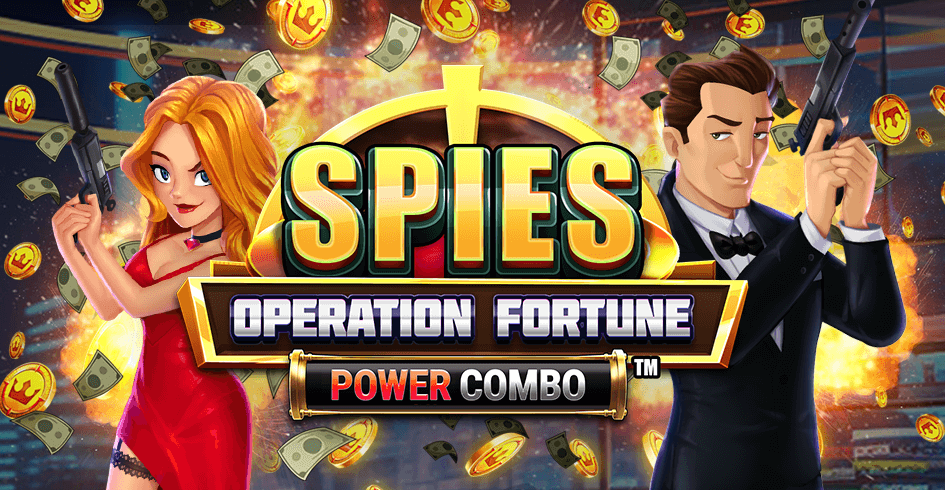 Spies Operation Fortune Online Slot Game Logo Image