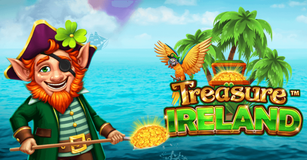 Treasure Ireland Online Slot Game Logo Image