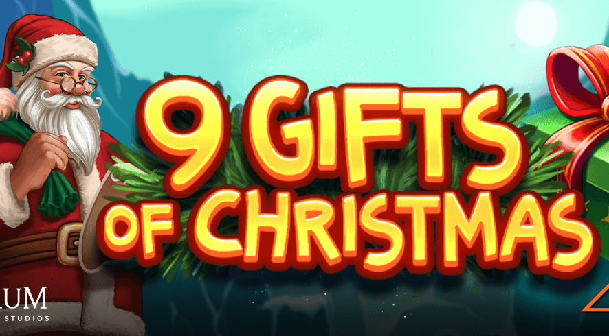 9 Gifts of Christmas Online Slot Game Logo Image