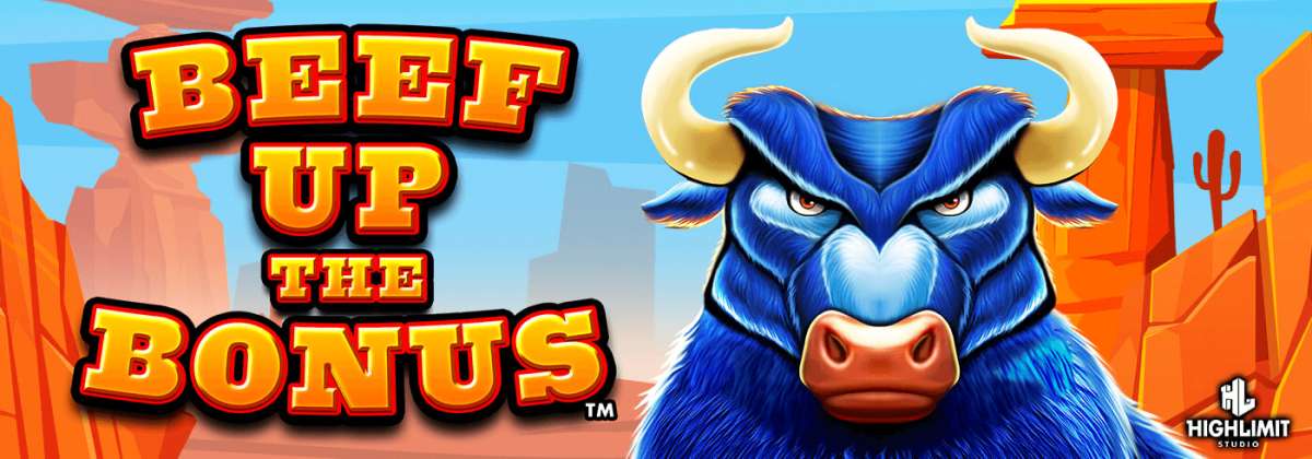 Beef up the Bonus Online Slot Game Logo Image