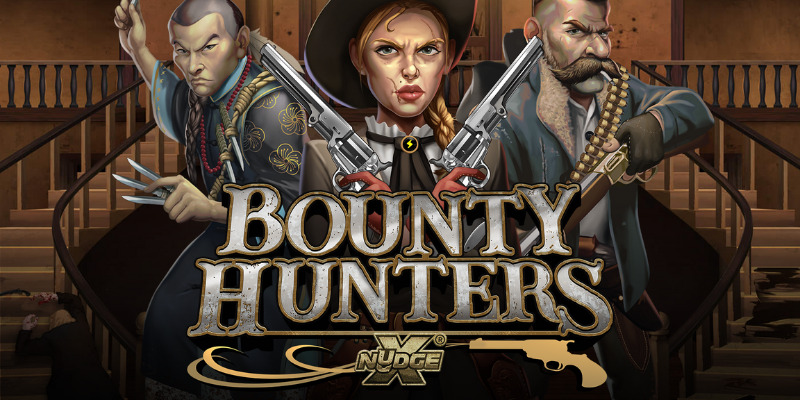 Bounty Hunters Online Slot Game Logo Image