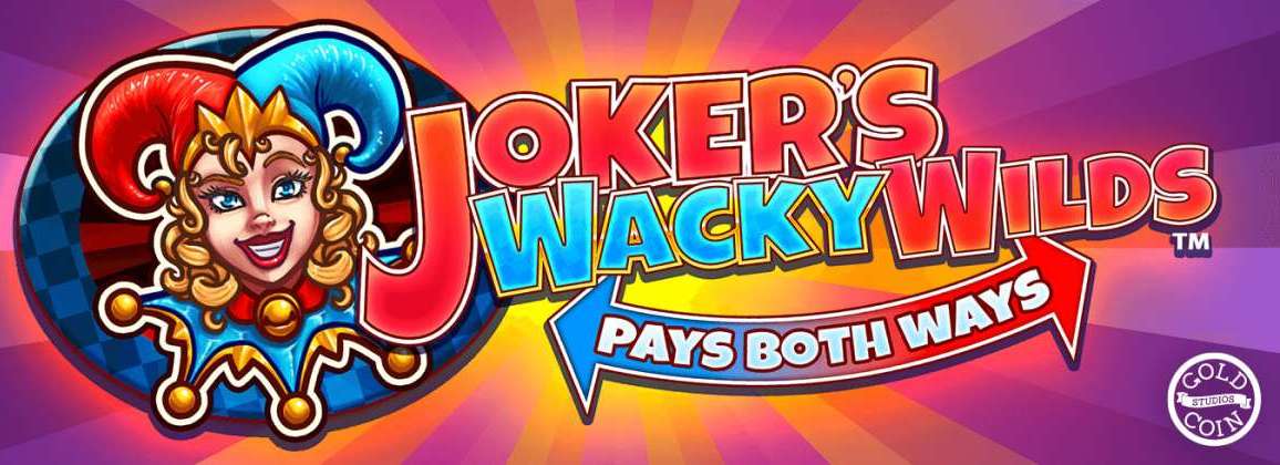 Joker Wacky Wilds Online Slot Game Logo Image