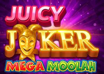 Juicy Joker Mega Moolah Online Slot Game Logo Image