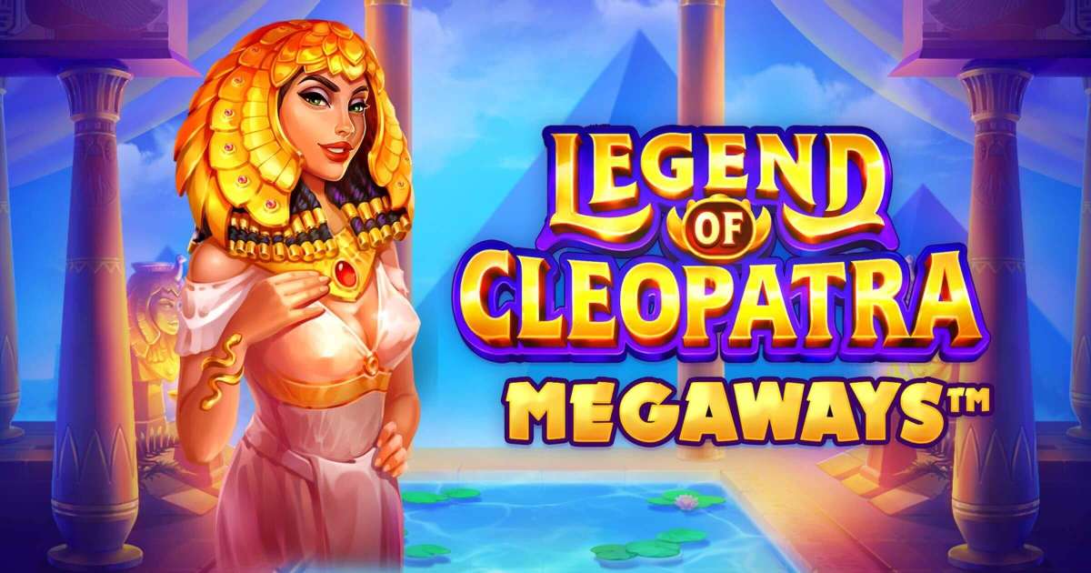 Legend of Cleopatra Megaways Online Slot Game Logo Image