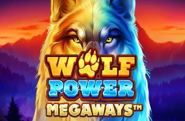 Wolf Power Megaways Online Slot Game Logo Image