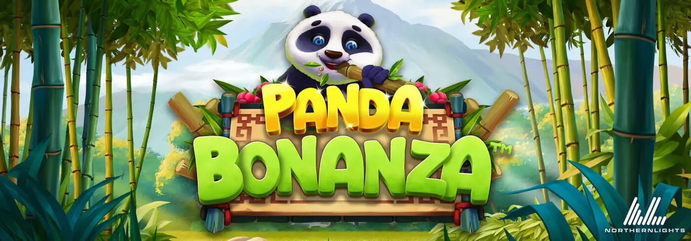 Panda Bonanza Online Slot Game Logo Image