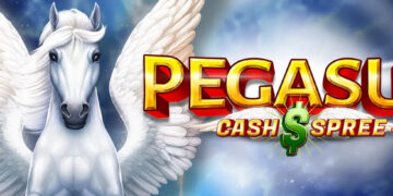 Pegasus Cash Spree Online Slot game Logo Image