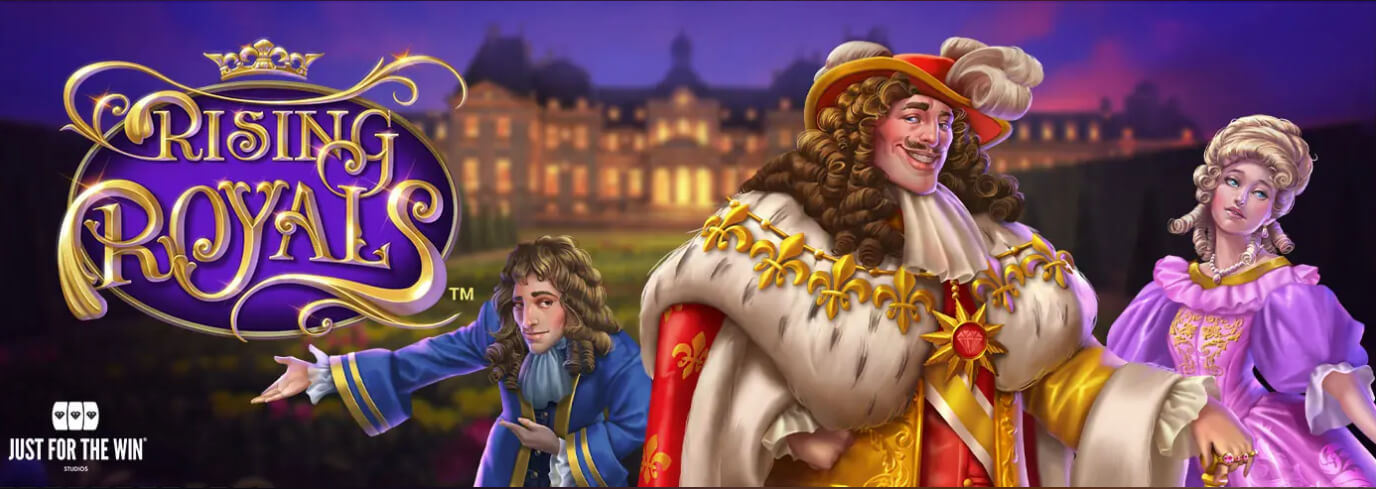 Rising Royals Online Slot Game Logo Image