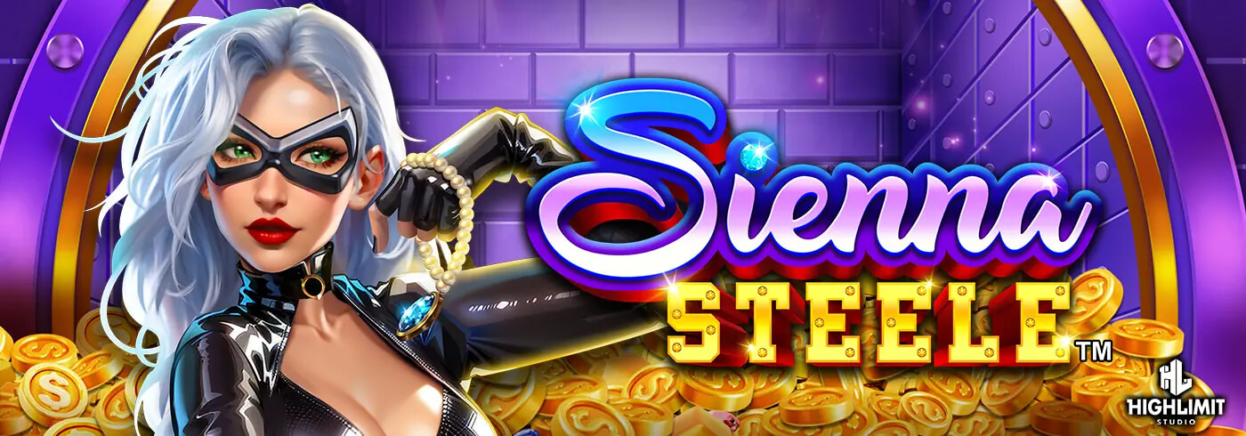 Sienna Steele Online Slot Game Logo Image