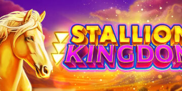 Stallion Kingdom Online Slot Game Logo Image