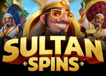 Sultan Spins Online Slot Game Logo Image