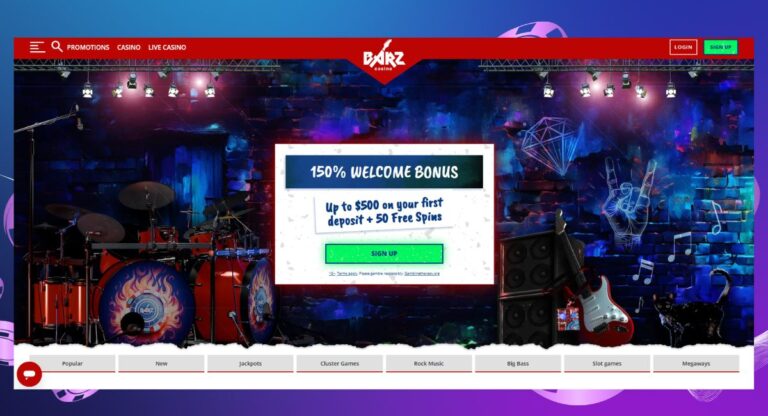 Barz Online Casino Review