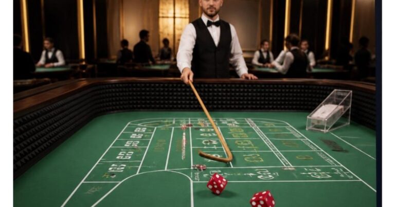 Free online craps practice table on a screen
