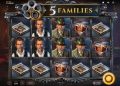 5 Families Menu Screen