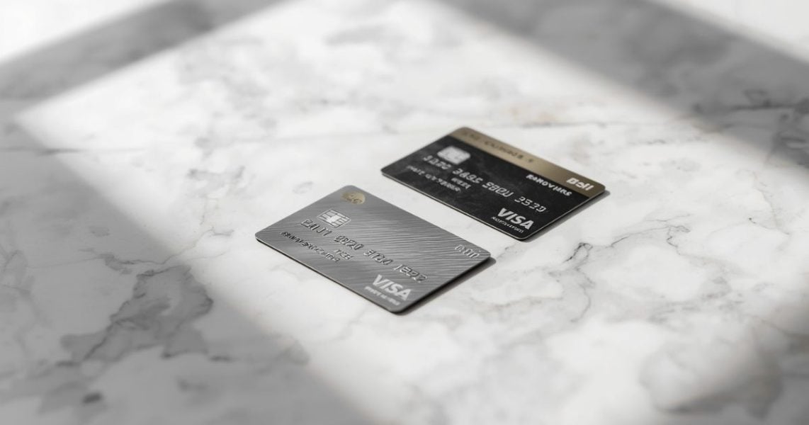 Visa and Mastercard cards used to deposit at a Canadian online casino