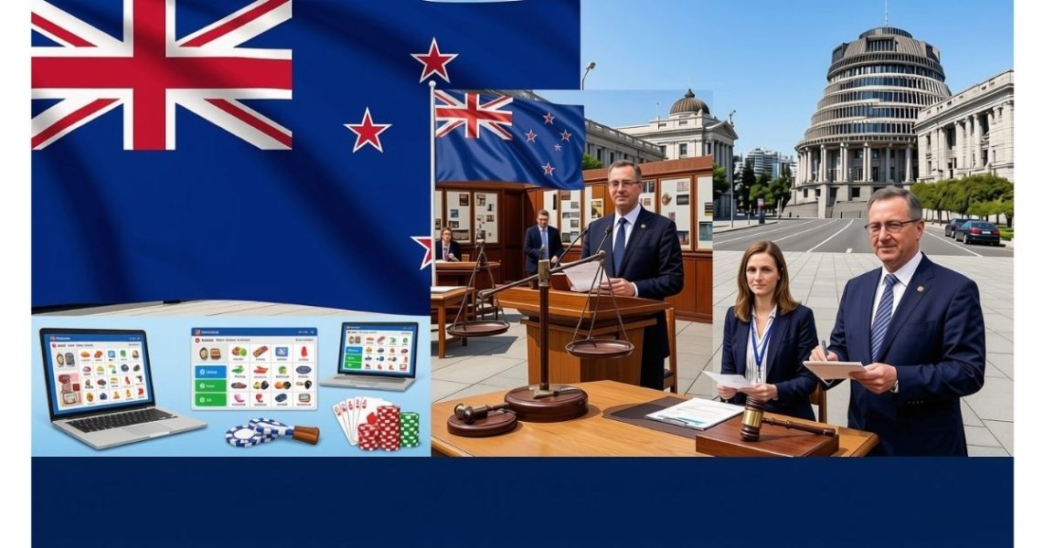 New Zealand online gambling laws under the Online Casino Gambling Act 2026.