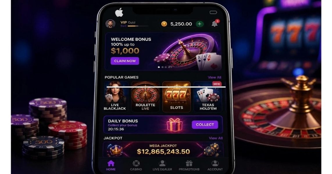 online casino iOS play on iPhone, iPad and Mac in Safari