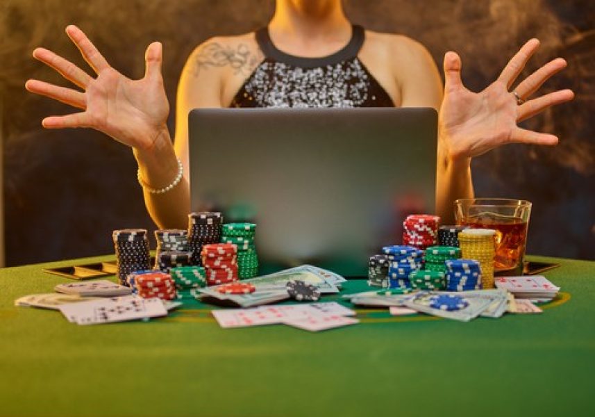 Online casino win