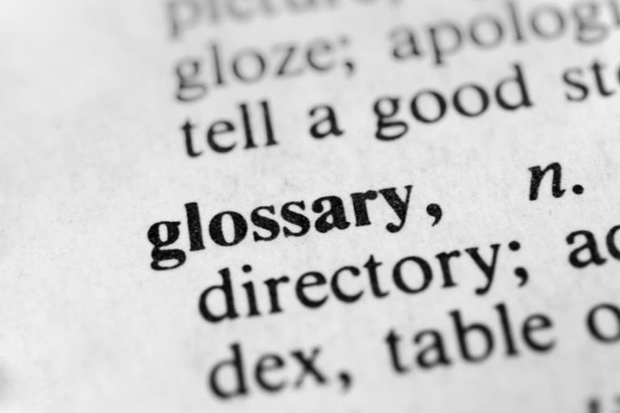 Index of Terms Used in Sports Betting and Sports Wagering