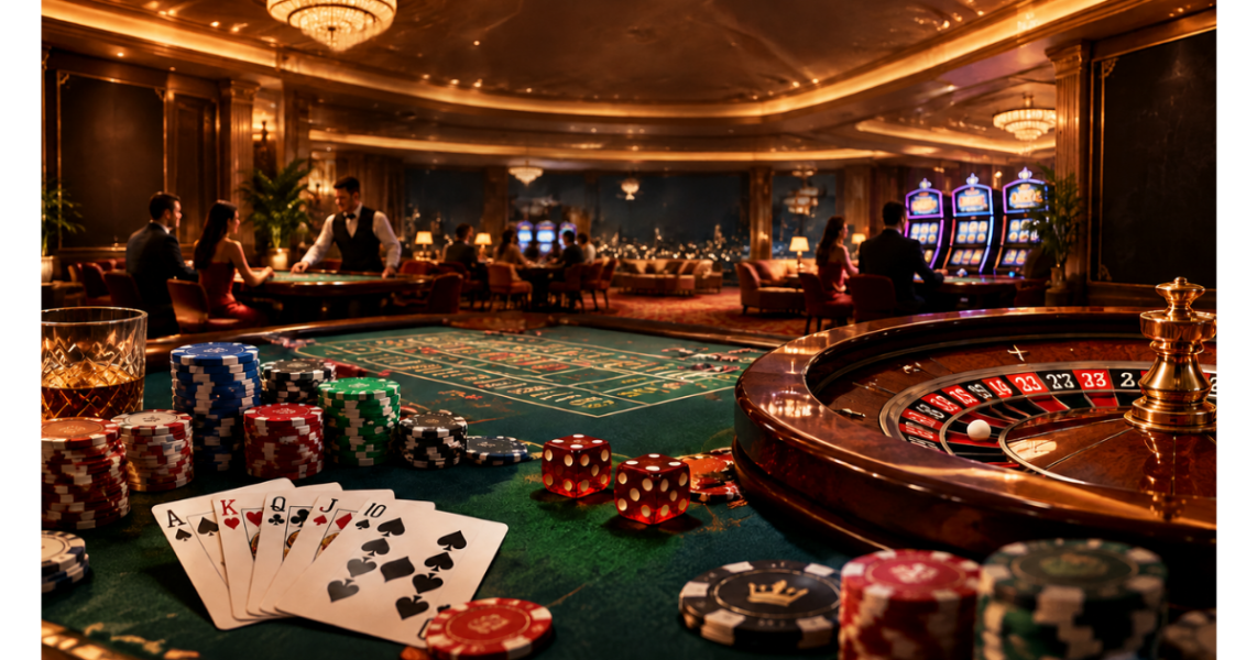 Types of casino games explained: slots, tables, live dealer and more