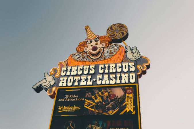 Circus Circus Hotel and Casino - one of the worst rated Las Vegas Casinos on the Strip